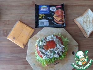 Сэндвич «Туна мелт» Сэндвич «Туна мелт»