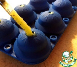 Сферические смузи-снежки из киви