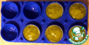 Сферические смузи-снежки из киви