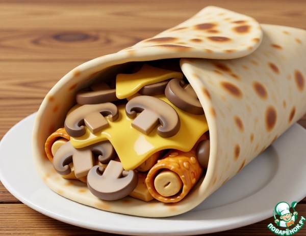 Ш А У Р М А С С Ы Р О М И Г Р И Б А М И!!! (От алисы ai)