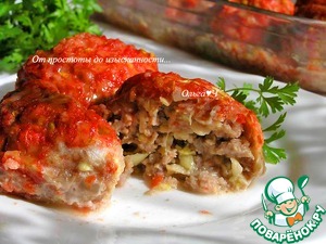 Шарики из индейки в томатном соусе Шарики из индейки в томатном соусе