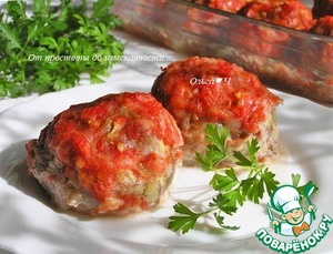 Шарики из индейки в томатном соусе Шарики из индейки в томатном соусе