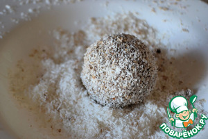 Шарики с черносливом и семенами льна