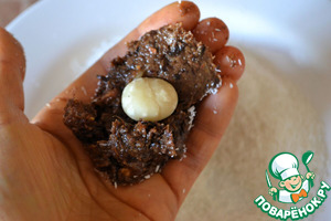 Шарики с черносливом и семенами льна