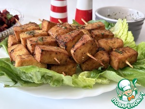 "Шашлычки" из тофу "Шашлычки" из тофу