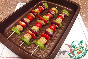 Шашлык из вырезки индейки к Новогоднему столу Шашлык из вырезки индейки к Новогоднему столу