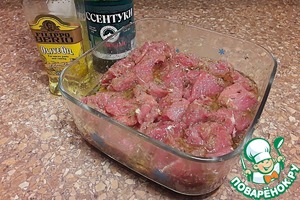 Шашлык на нитке в тандыре Шашлык на нитке в тандыре