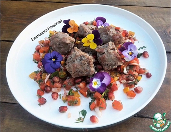 Шашлык на нитке в тандыре Шашлык на нитке в тандыре