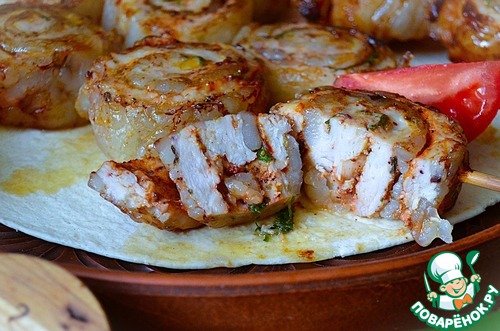 Шашлык-рулет