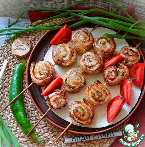 Шашлык-рулет