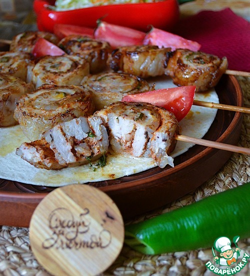 Шашлык-рулет