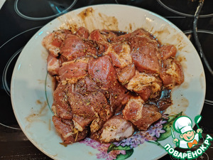 Шашлык в электрошашлычнице "Особый" Шашлык в электрошашлычнице "Особый"