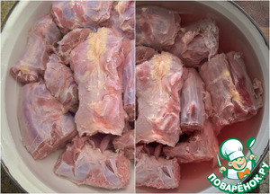 Шейное заливное. Шеи индюшачьи