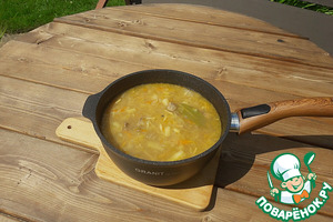 Щи из квашенной капусты с картофелем