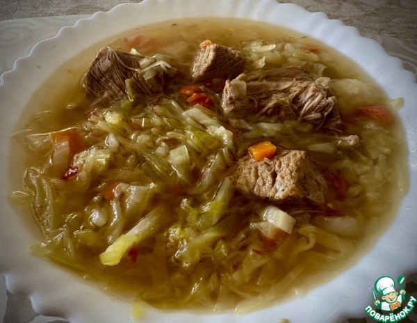 Щи из свежей капусты Щи из свежей капусты