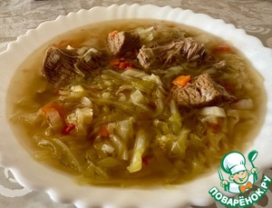 Щи из свежей капусты Щи из свежей капусты