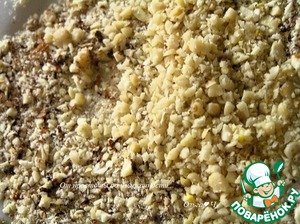 Шницель с мятой, миндалем и кедровыми орешками Шницель с мятой, миндалем и кедровыми орешками