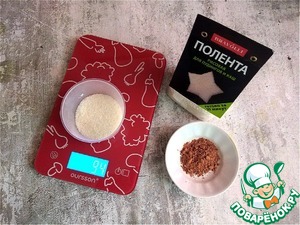 Шоколадная каша из рисовой поленты Шоколадная каша из рисовой поленты