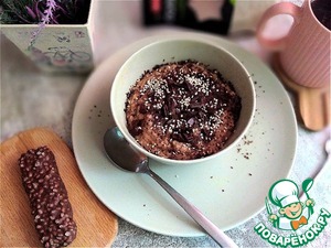 Шоколадная каша из рисовой поленты Шоколадная каша из рисовой поленты