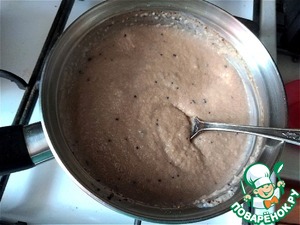 Шоколадная каша из рисовой поленты Шоколадная каша из рисовой поленты