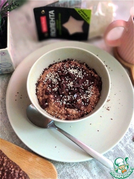 Шоколадная каша из рисовой поленты Шоколадная каша из рисовой поленты