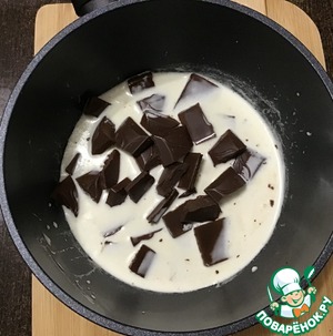 Шоколадно-апельсиновый чизкейк Шоколадно-апельсиновый чизкейк