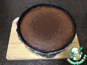 Шоколадно-апельсиновый чизкейк Шоколадно-апельсиновый чизкейк