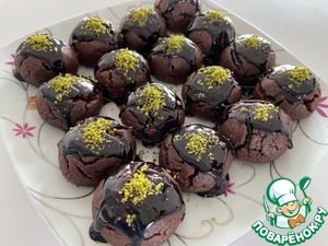 Шоколадно-кофейное печенье