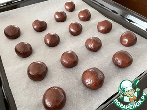 Шоколадно-кофейное печенье