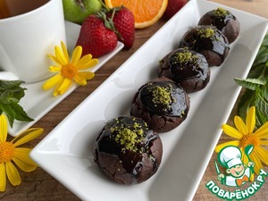 Шоколадно-кофейное печенье