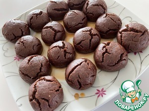 Шоколадно-кофейное печенье