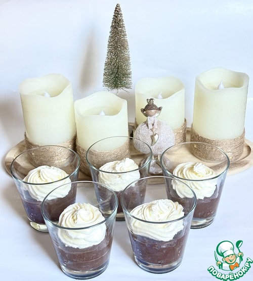 Шоколадно-кокосовый мусс Шоколадно-кокосовый мусс