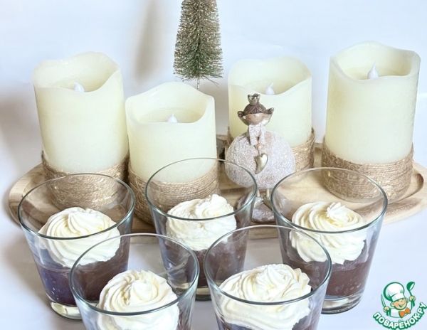 Шоколадно-кокосовый мусс Шоколадно-кокосовый мусс