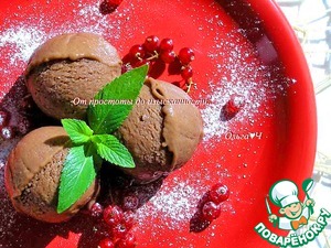 Шоколадно-лимонное мороженое Шоколадно-лимонное мороженое