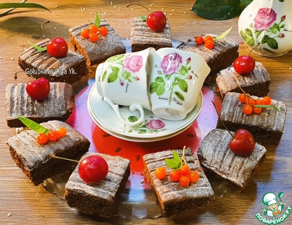 Шоколадное печенье Брауни Шоколадное печенье Брауни