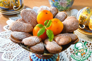 Шоколадное печенье с джемом