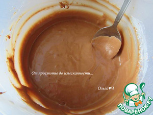 Шоколадное печенье с кокосовой стружкой Шоколадное печенье с кокосовой стружкой