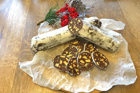 Шоколадные колбаски Шоколадные колбаски