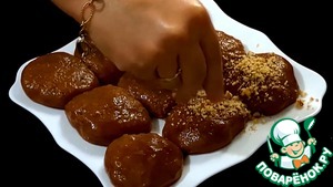 Шоколадные конфеты из сгущенки и печенья Шоколадные конфеты из сгущенки и печенья