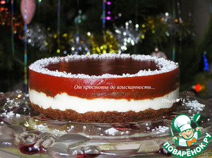 Шоколадный кокосово-томатный торт