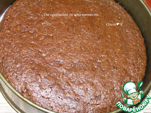 Шоколадный кокосово-томатный торт