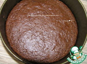 Шоколадный кокосово-томатный торт