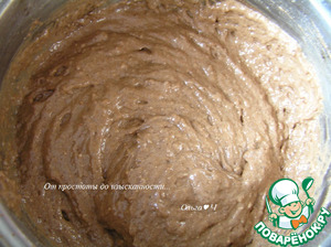 Шоколадный кокосово-томатный торт