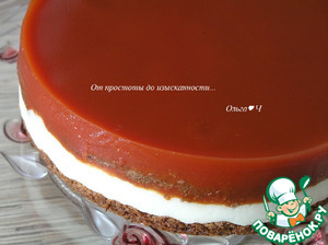 Шоколадный кокосово-томатный торт