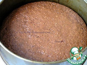 Шоколадный торт с ягодами Шоколадный торт с ягодами