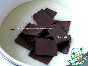 Шоколадный торт с ягодами Шоколадный торт с ягодами