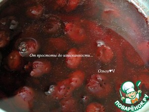 Шоколадный торт с ягодами Шоколадный торт с ягодами