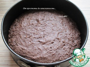 Шоколадный торт с ягодным желе