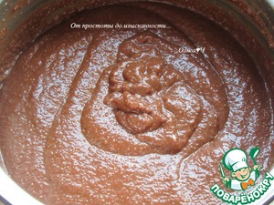 Шоколадный торт с ягодным желе