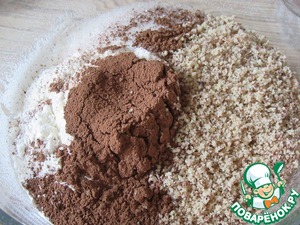 Шоколадный торт с ягодным желе